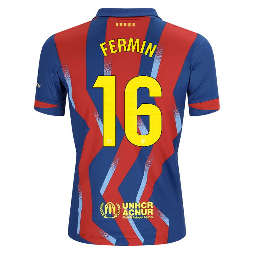 Barcelona Red) 2025-2026 UCL Home Jersey – Authentic Shirt