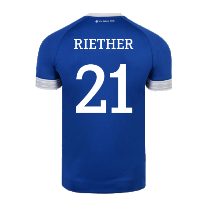 Schalke 2025-2026 Home - Premium Player Version Edition - Golden Boot