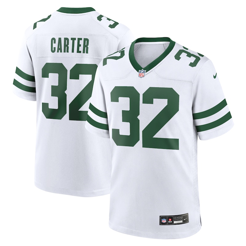 None Michael Carter New York Jets Football Franchise Fan Apparel