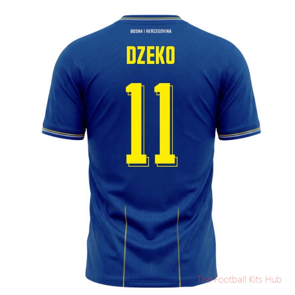 Bosnia and Herzegovina Home Shirt Stadium Edition 2026-2027 Dzeko #11