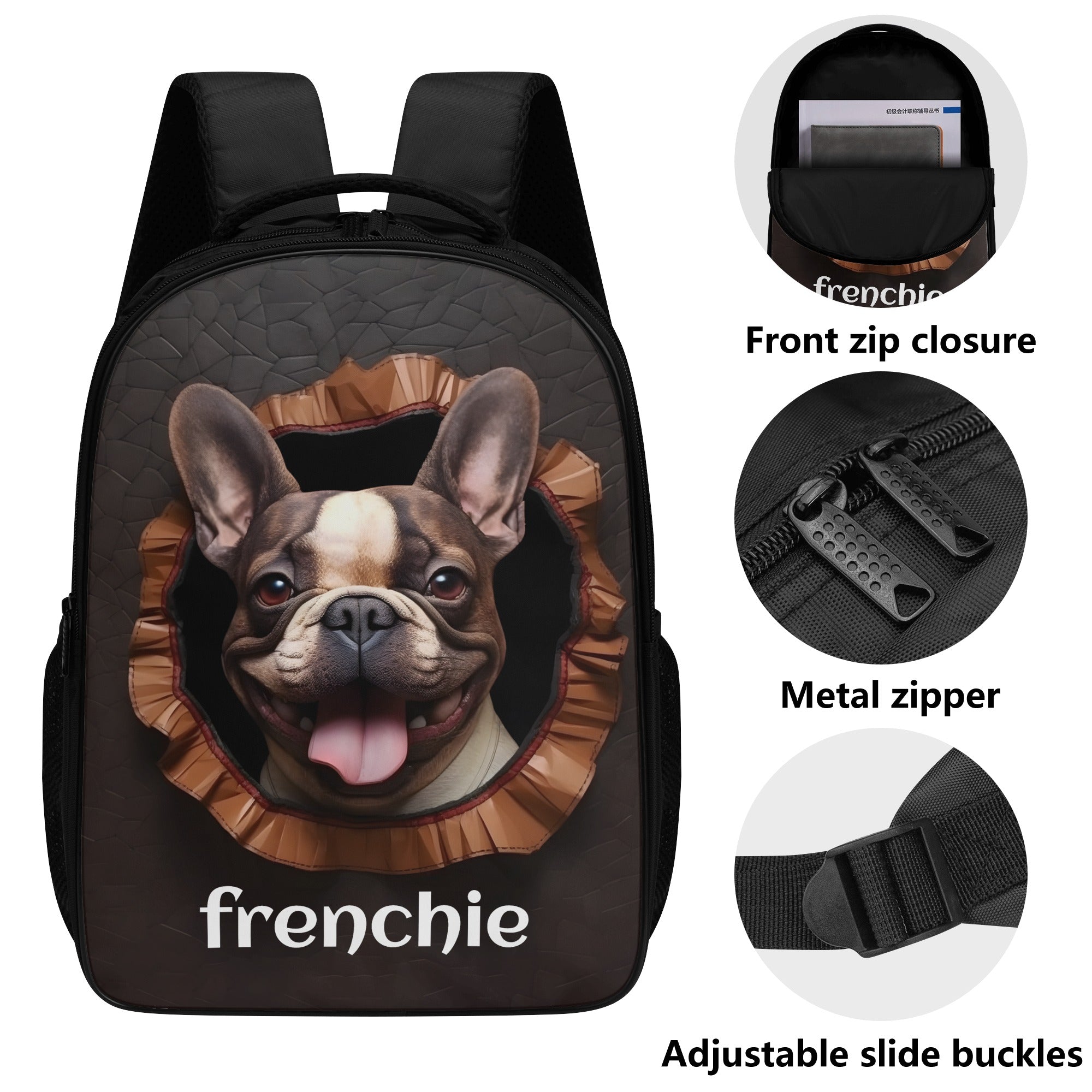 Comfortable Luxury Style - 16 Inch Dual Compartmen Backpack for Daily