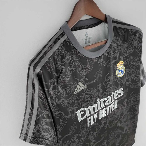 Premium 2022 International Camiseta Black With Retro Design