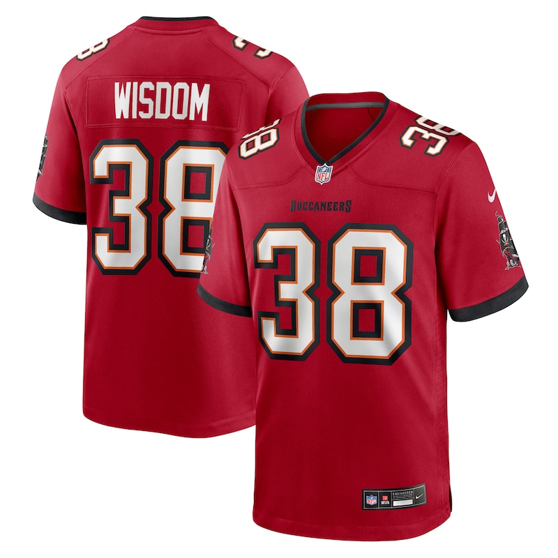 None Rashad Wisdom Tampa Bay Buccaneers Stylish Game-Day Essential