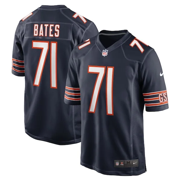 None Ryan Bates Game Jersey - Navy | NFL Player Jersey | NFL Football