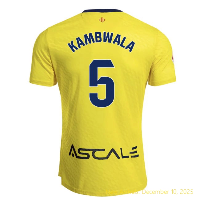 2025-2026 Villarreal Professional Home Shirt (Kambwala 5) - Economical