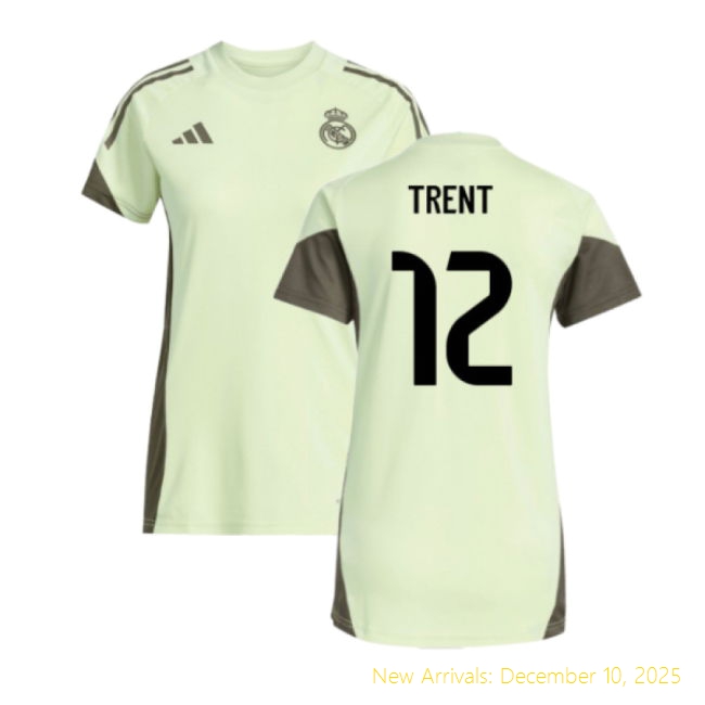 2025-2026 RM Real Madrid Training Top Grade Jersey (Almost Lime)  98