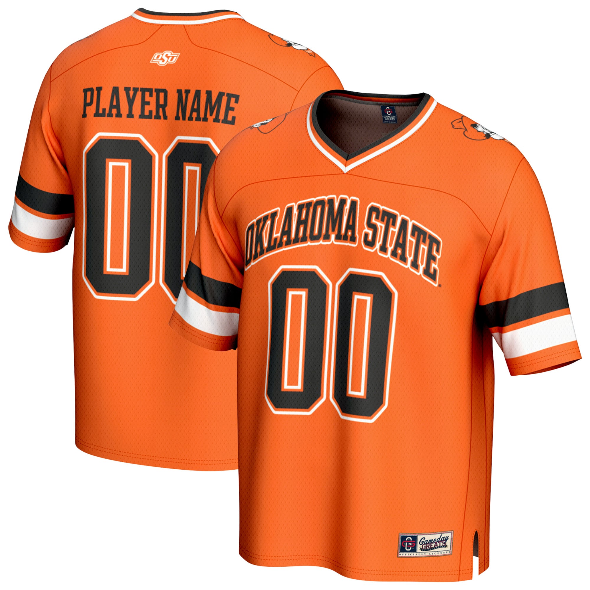 [NJP] Oklahoma State Cowboys GameDay Greats Unisex NIL Pick-A-Player Football Fashion Jersey - Orange