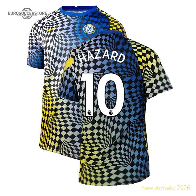 Premium 2021-2022 Chelsea Dry Pre-match Training Shirt (blue) (hazard