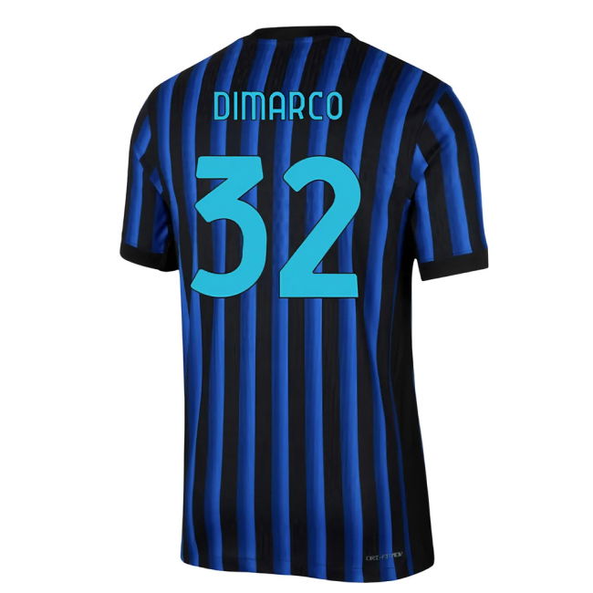 Unique Inter Milan Home Collector Jersey 2025-2026 (Dimarco 32)