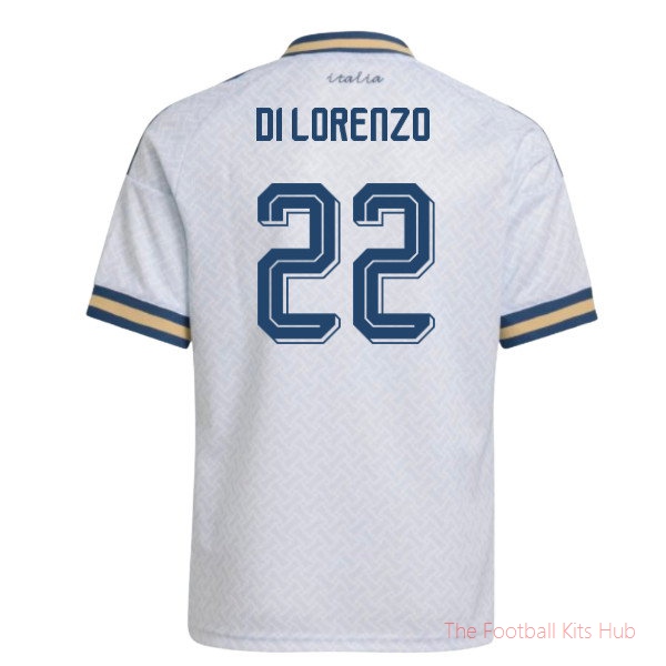 2026-2027 Italy Away Shirt (Kids) (Di Lorenzo 22)