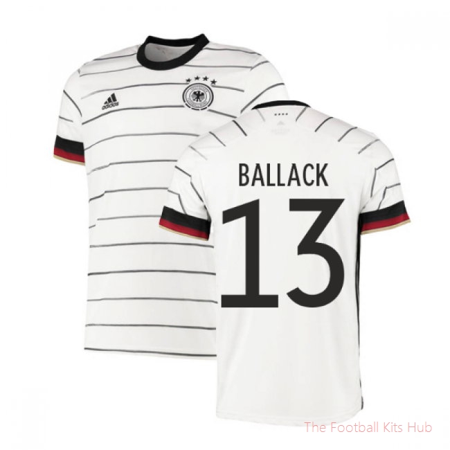 2020-2021 Germany Home Adidas Football Shirt (BALLACK 13)