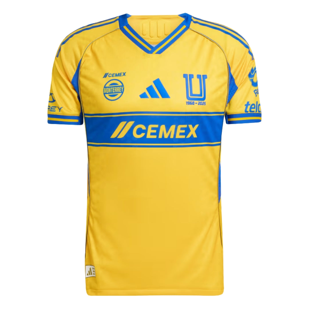 Tigres UANL UANL 2025-2026 UCL Home Jersey – Authentic Shirt