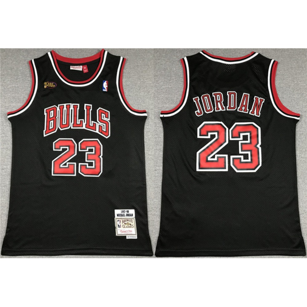 Classic Chicago Bulls 23 Black Jersey - - Game Day Essential