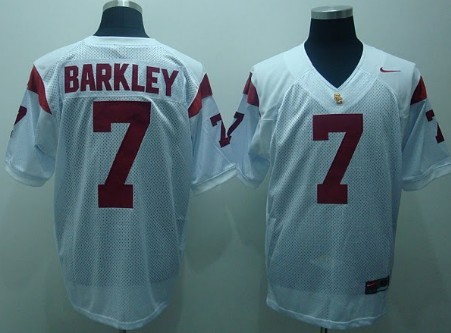 Men's None #7 Matt Barkley White 2024 authentic official licensed