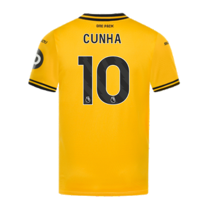 2024-2025 Wolves Home Shirt (Cunha 10) | Licensed Product