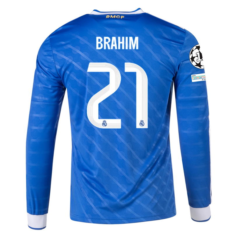 Real Madrid Sleeve 2025-2026 UCL Third Jersey – Authentic Shirt