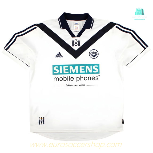 Bordeaux 2000-02 Away Shirt (XL) Dugarry #26 (Excellent)