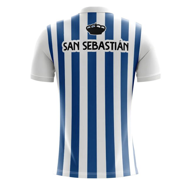 2025-2026 Real Sociedad Home Concept Football Shirt - Womens
