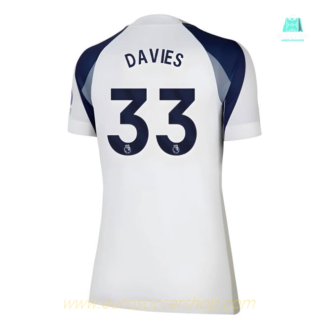2025-2026 Tottenham Home Shirt (Womens) (Davies 33)
