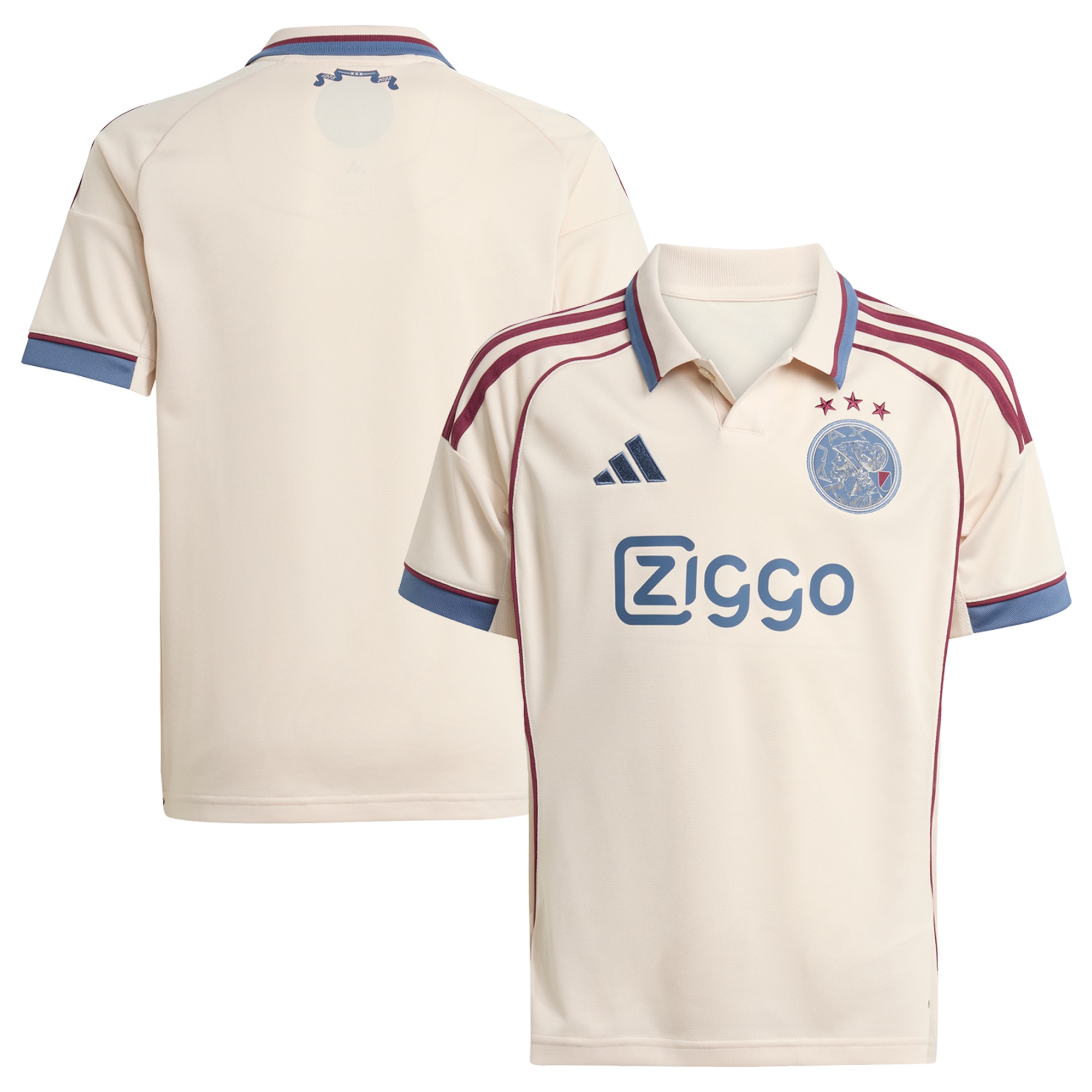 [SJH] Ajax Youth 2025/26 Third Replica Jersey - Tan