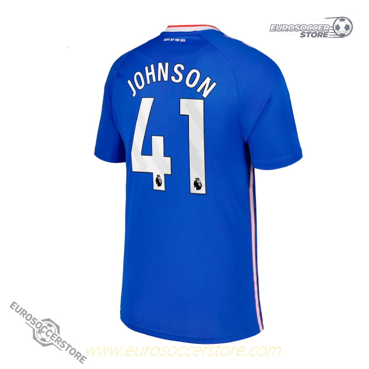 Sunderland 25-26 Season Away JOHNSON #41 Football Jersey