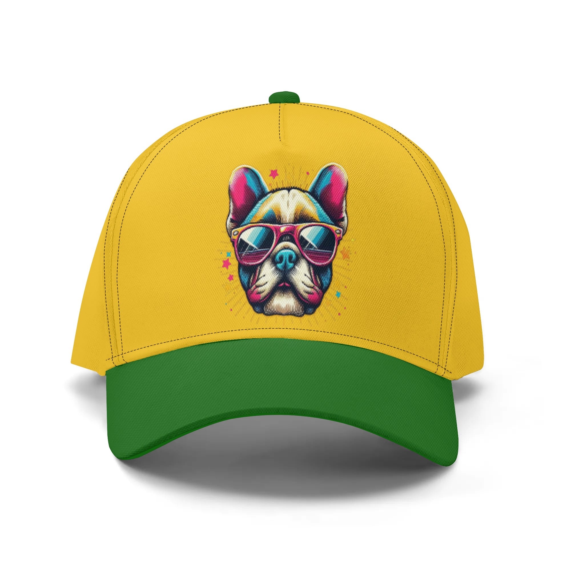 French Bulldog Paisley Baseball Cap Useful Frenchie Gear