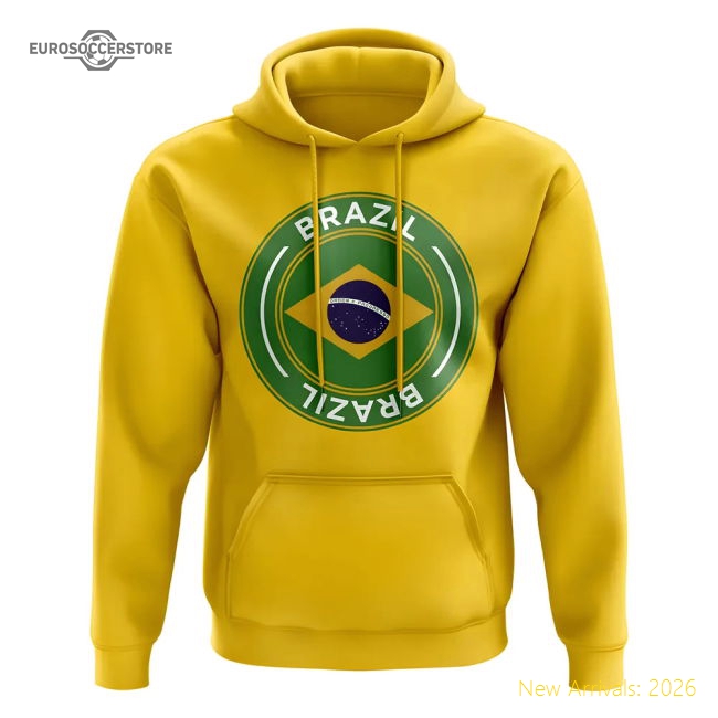 Top Football Brazil Hoodie - Modern 2024-2025 Vintage Value