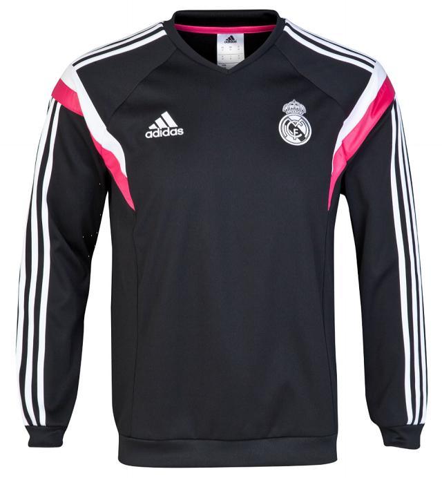 Real Madrid 1415 Black Sweatshirt - Official Replica 24349