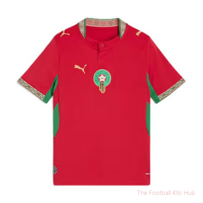 2026-2027 Morocco Home Shirt (Kids)