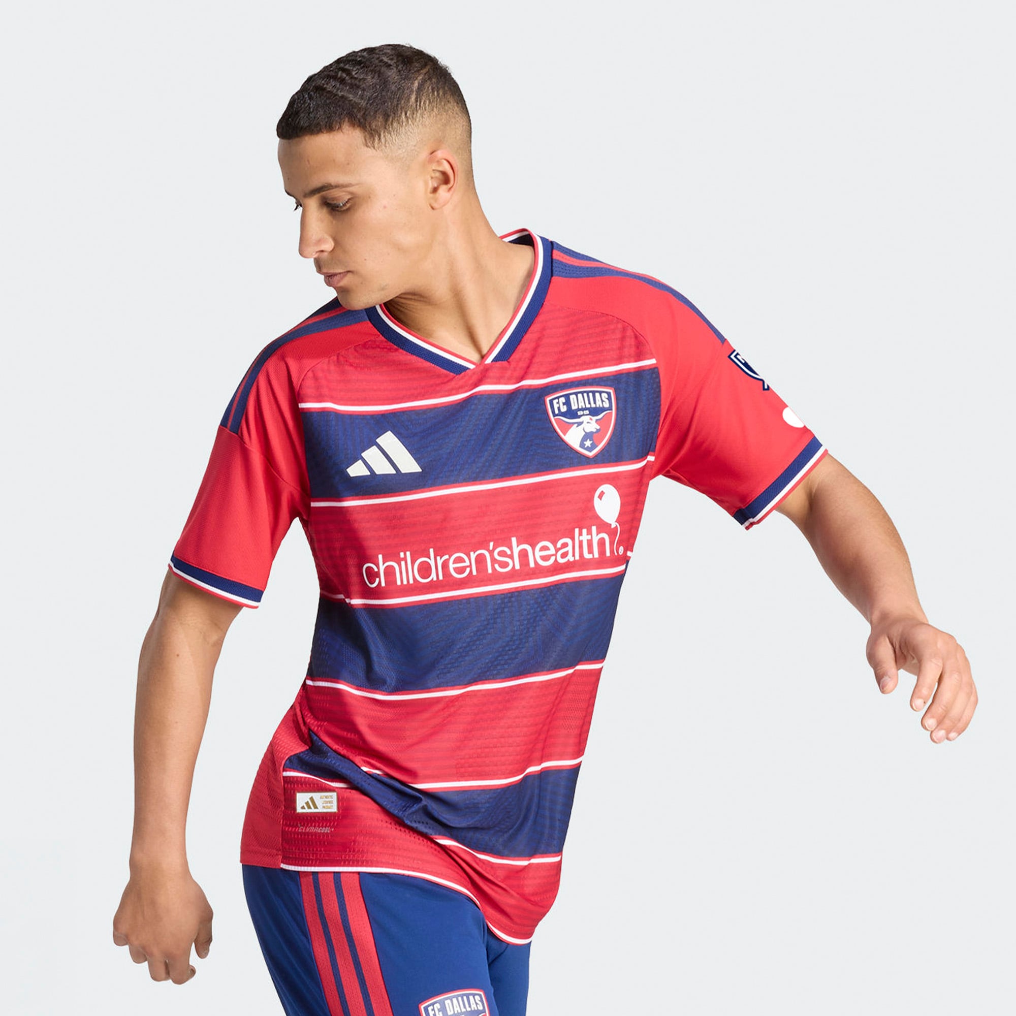 [JED] Women's FC Dallas 2026 DNA Kit On-Field Authentic Patch Jersey - Red
