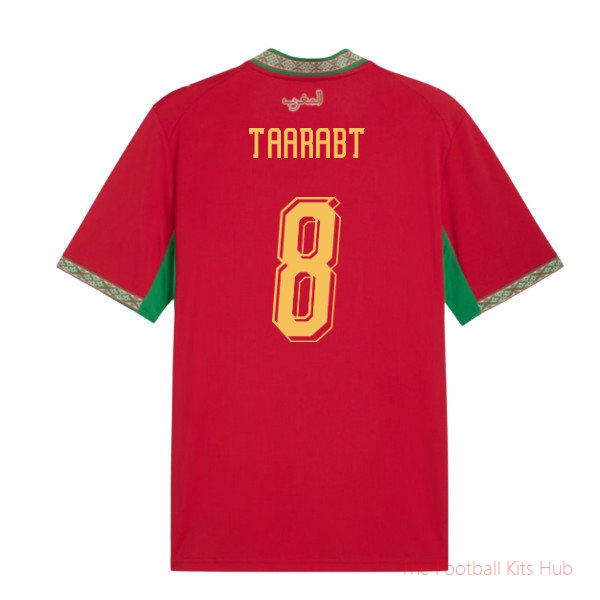 2026-2027 Morocco Home Shirt (Taarabt 8)