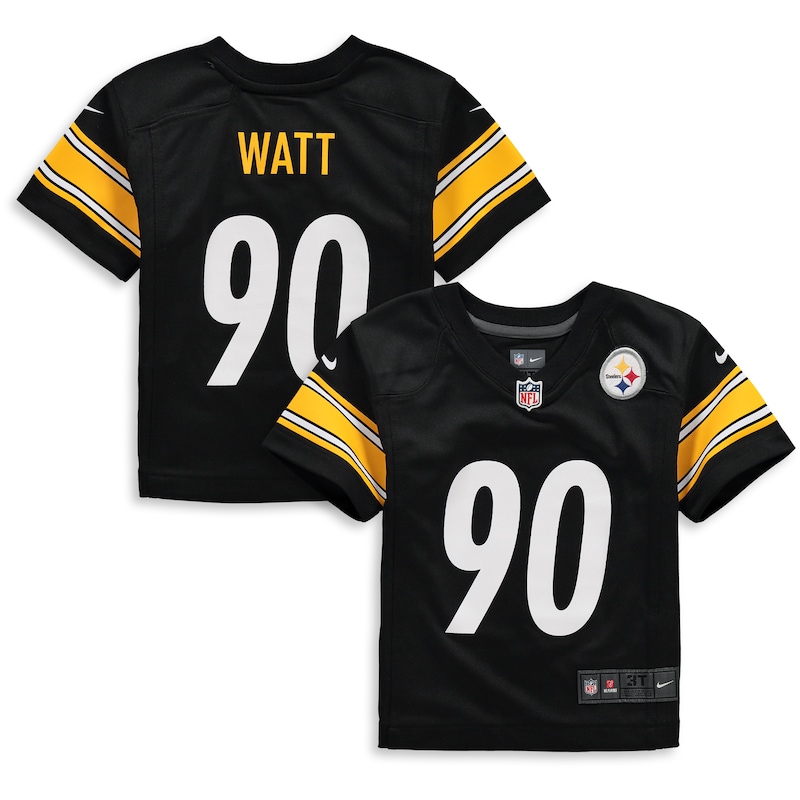 None T.J. Watt Pittsburgh Steelers Bold Fan Apparel Game Day Wear