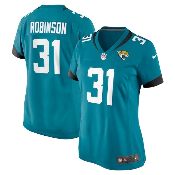 None Keilan Robinson Game Jersey - Teal | NFL Player Jersey | NFL Foot