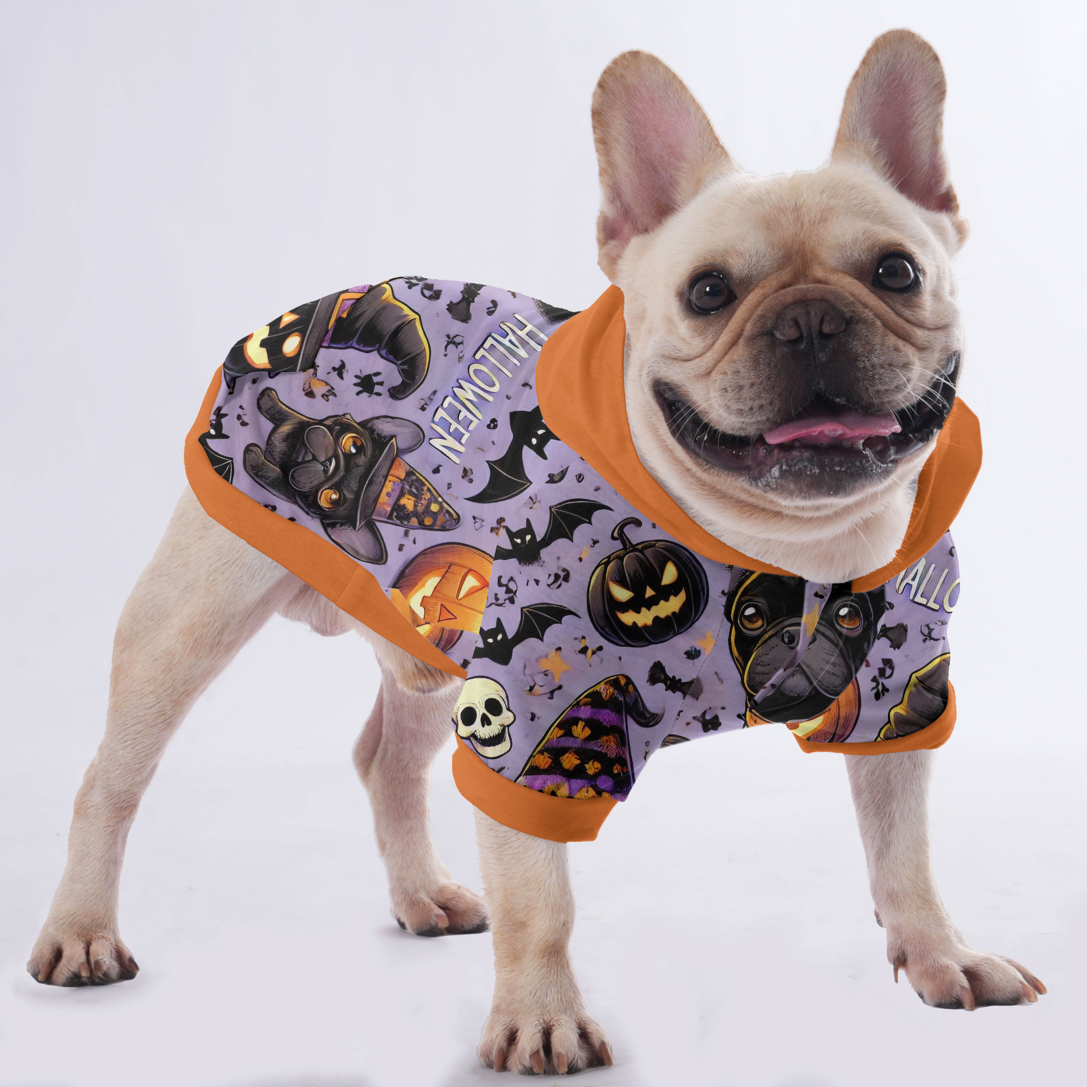 French Bulldog Josie Halloween Hoodies For French Bulldog | Frenchie