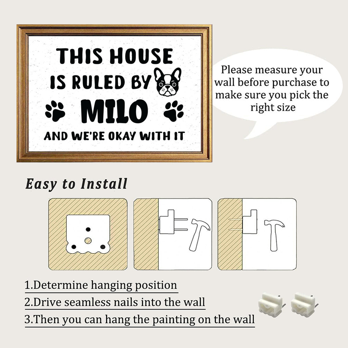 Framed Poster • Wall Decoration Pet Owner Apparel | Premium Quality