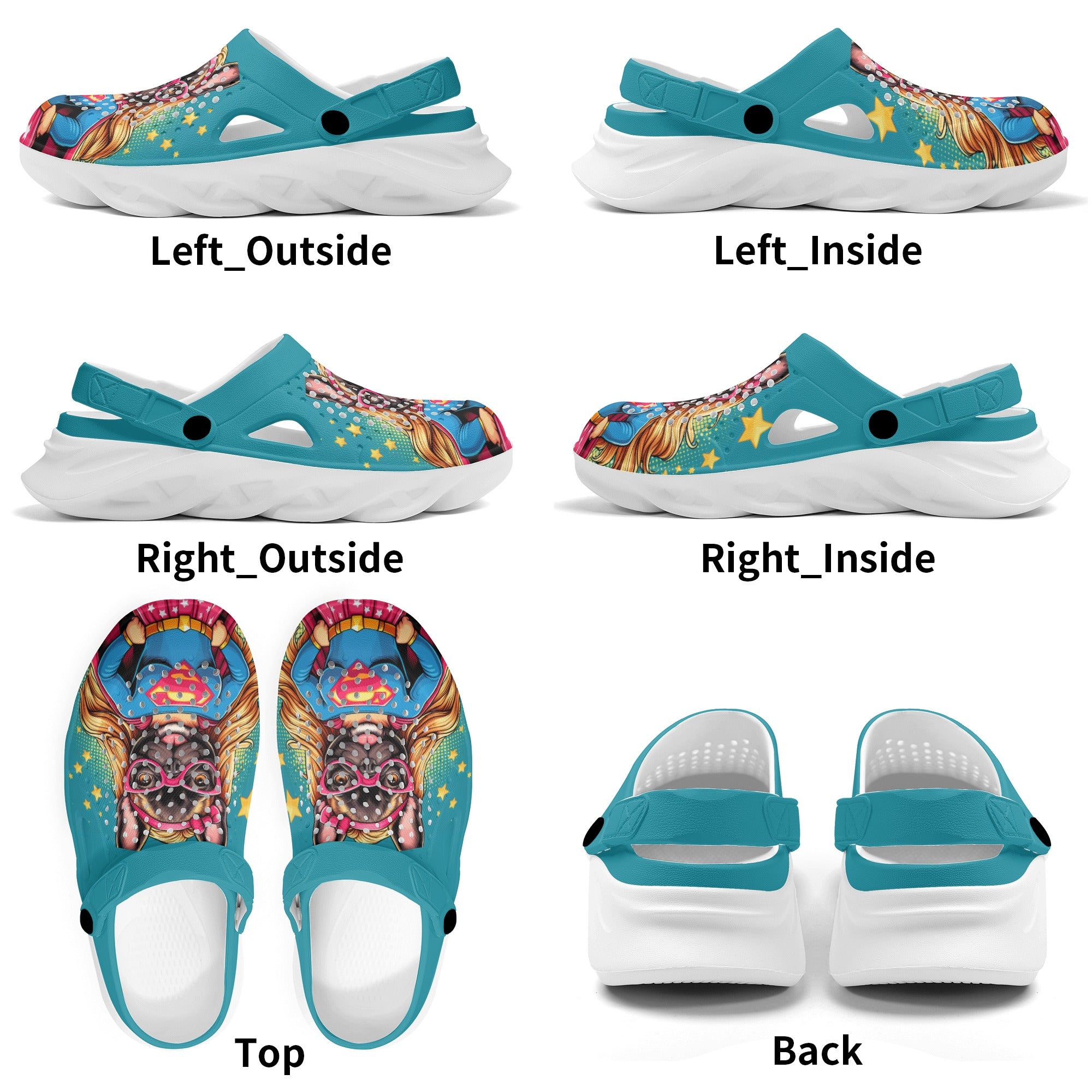 Roxy - Comfortable Summer Hollow Out Clogs Paw Protection | Comfort Fit
