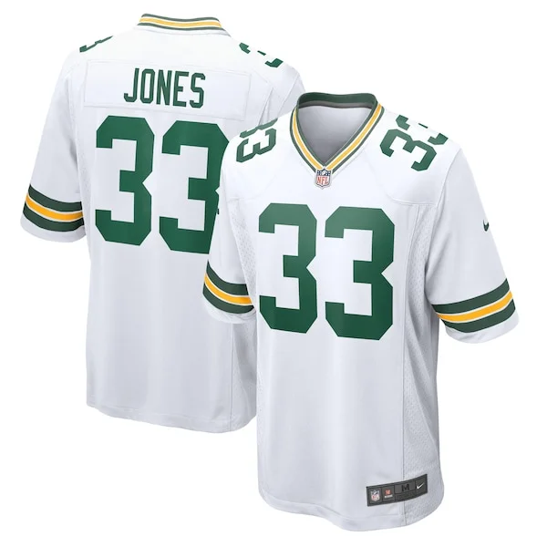 Performance Green Bay Packers Game Jersey - Premium White NFL Fan J...