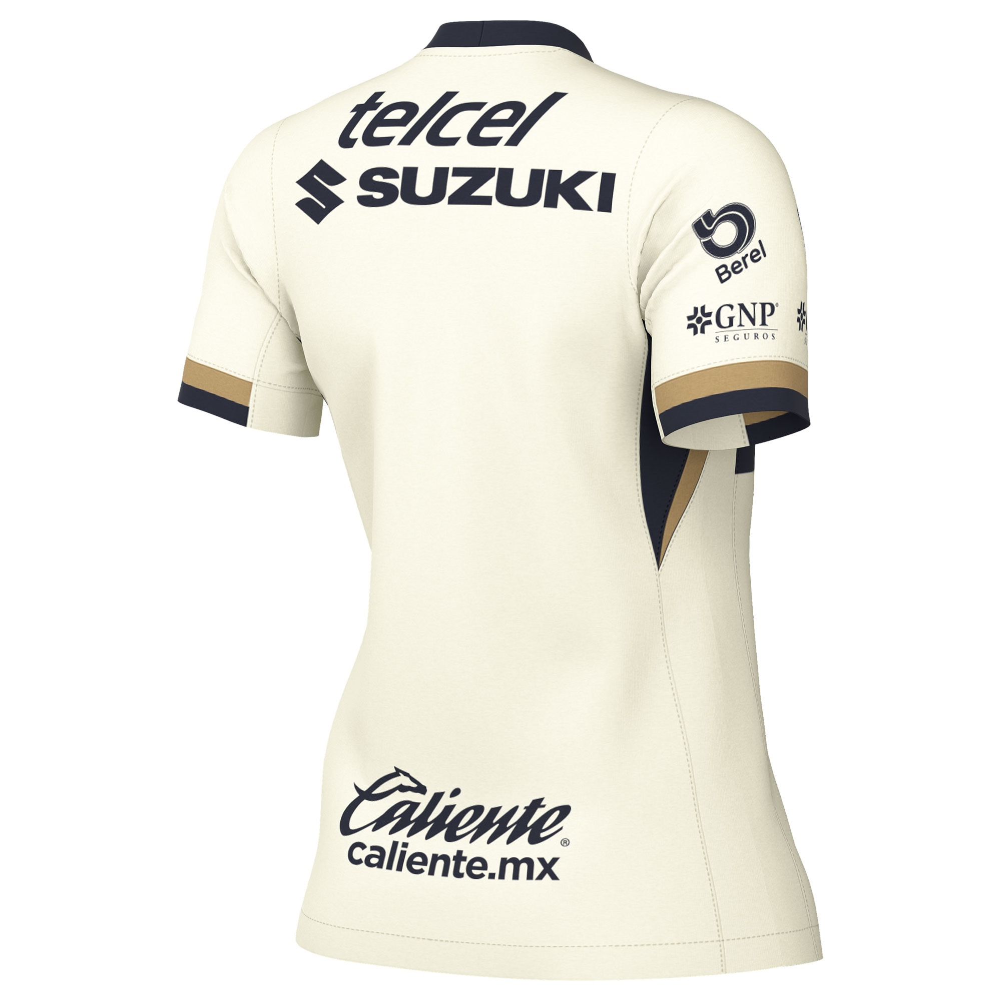 [SJH] Pumas Women's 2025/26 Home Replica Jersey - Cream