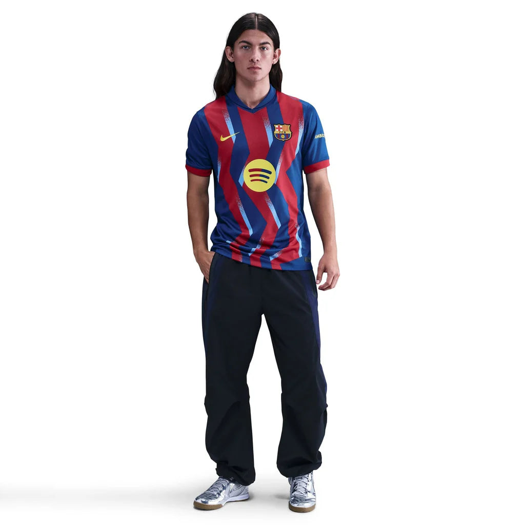 Barcelona Patches 2025-2026 La  Home Jersey – Authentic Shirt