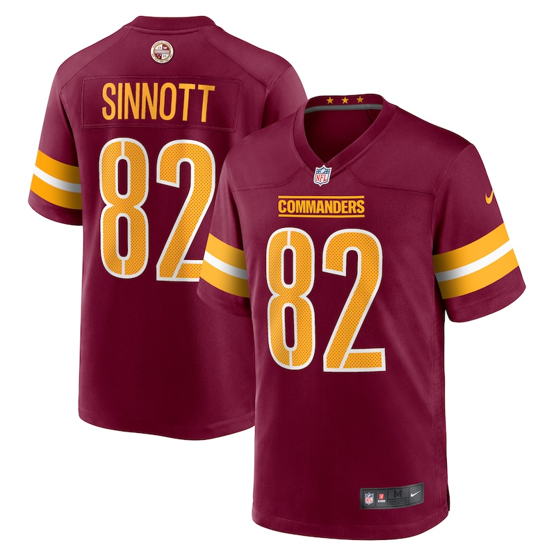 None Ben Sinnott WAS Commanders Stylish Elite Jersey Football Apparel