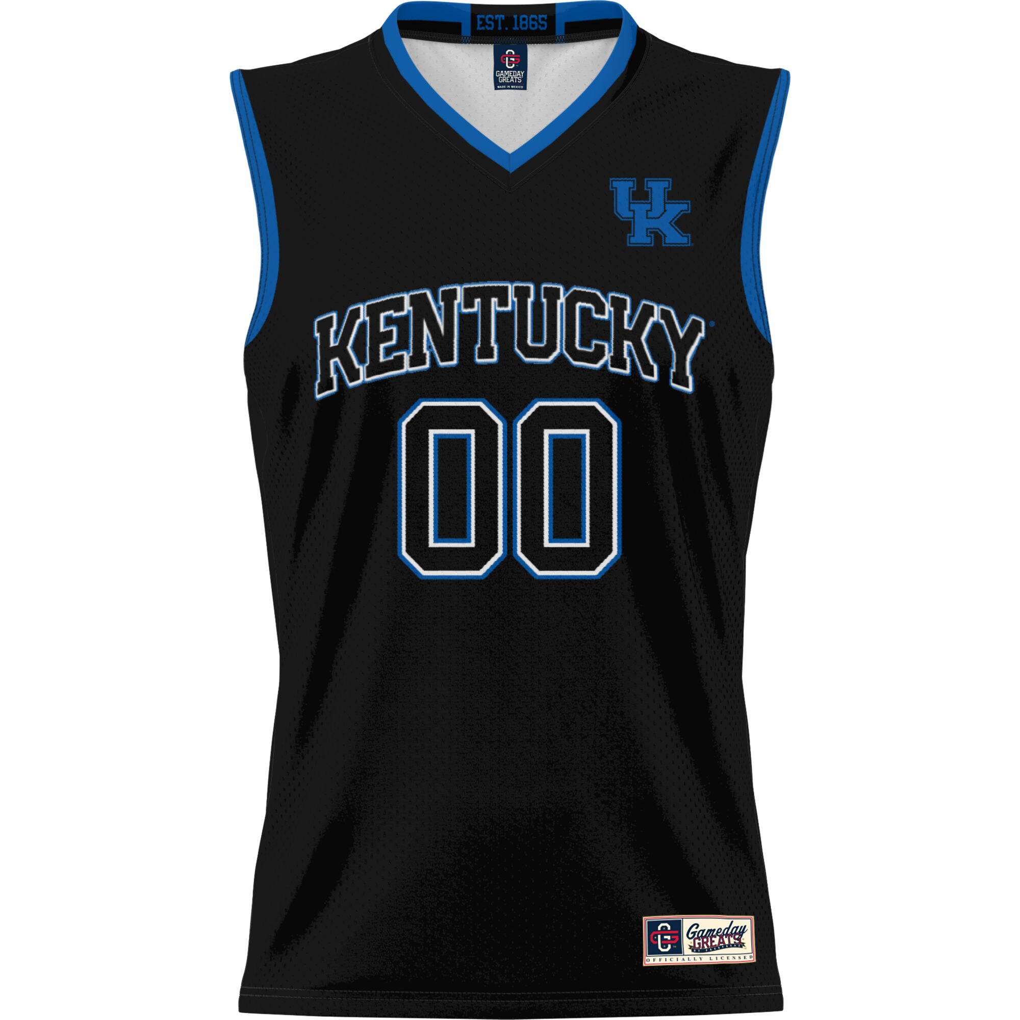 [DDG] Kentucky Wildcats GameDay Greats Unisex NIL Pick-A-Player Lightweight Women's Basketball Jersey - Black