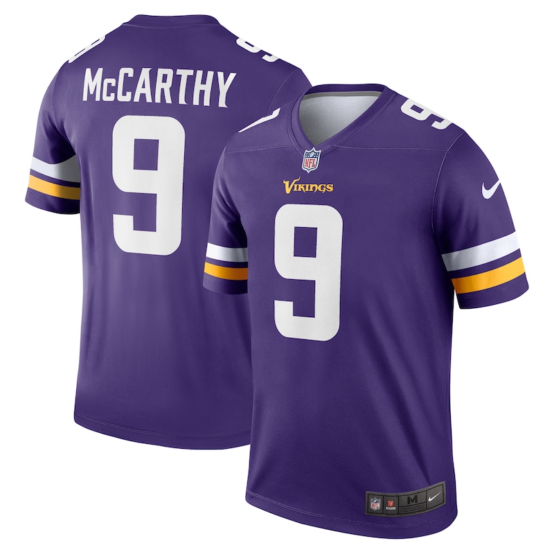 None J.J. McCarthy MIN Vikings Energetic Game-Ready Jersey Game Day We