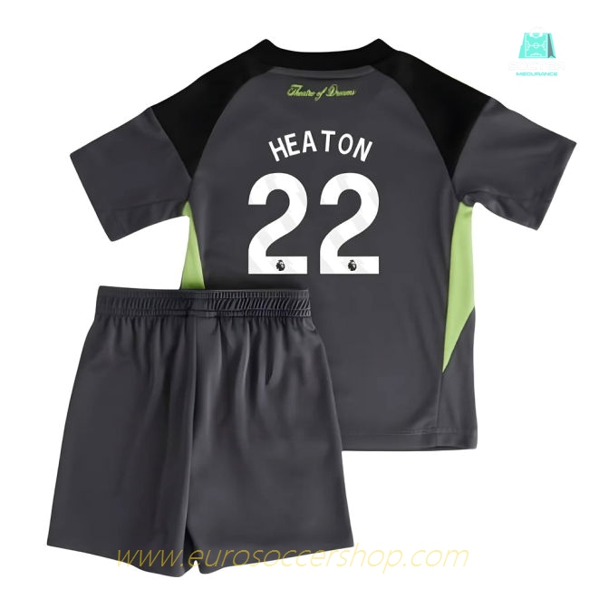 2025-2026 Man Utd Home Goalkeeper Mini Kit (Heaton 22)