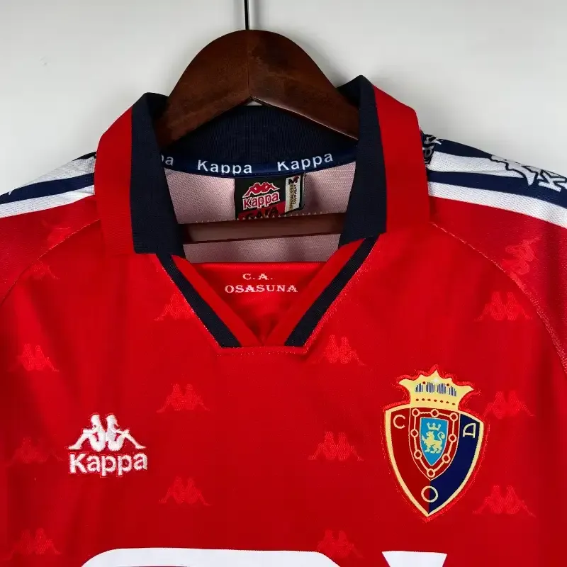 Cheap 1995-1997 Osasuna Jersey retro kit