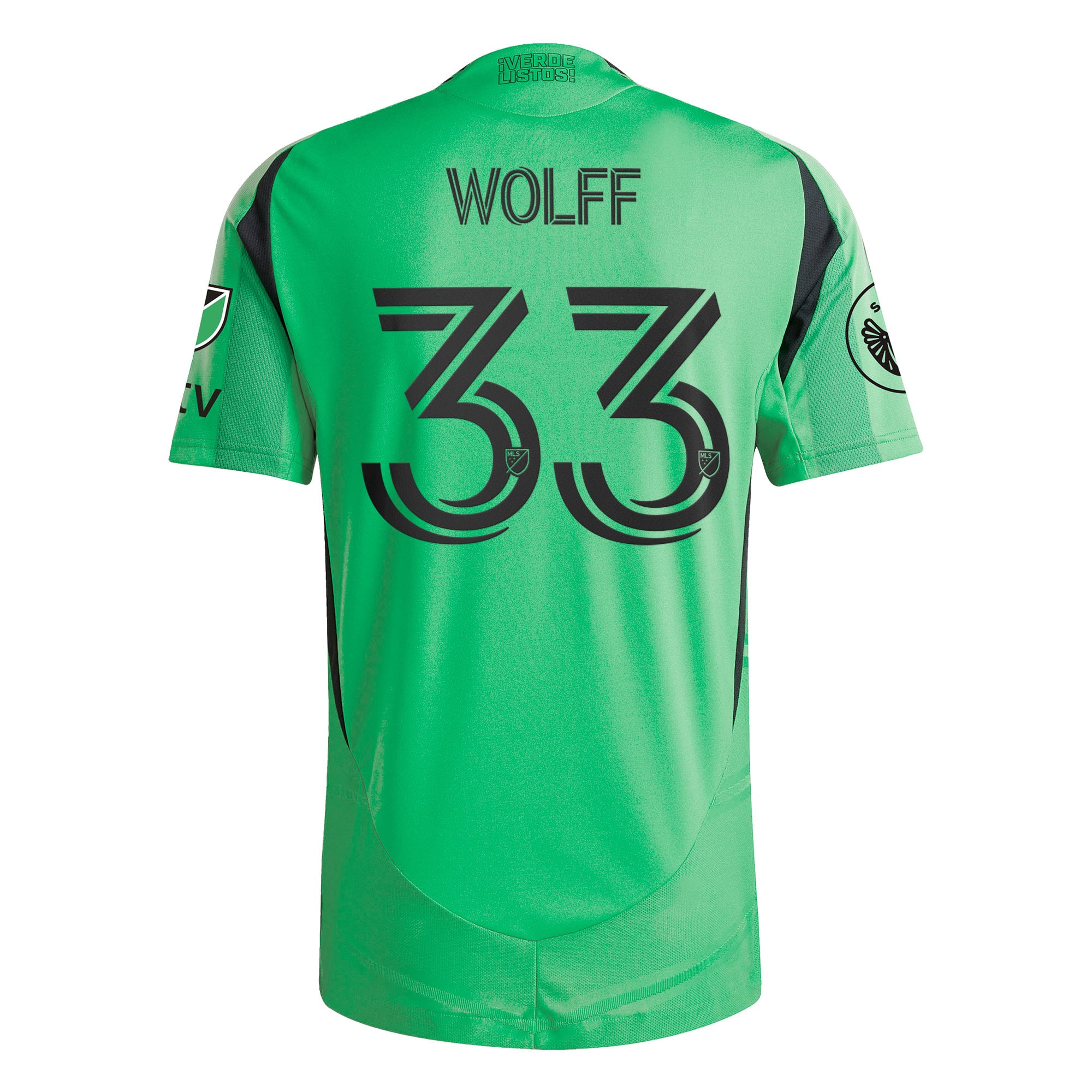 [SJH] Owen Wolff Austin FC 2025 The Heartbeat On-Field Authentic Jersey - Green