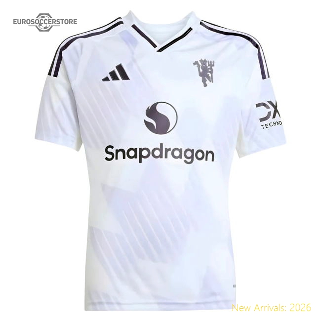 Official 2025-2026 Man Utd Away Shirt (kids) - Premium Quality