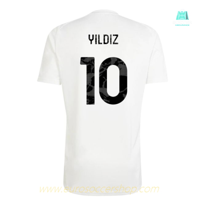 2025-2026 Juventus Training Shirt (White) (Yildiz 10)