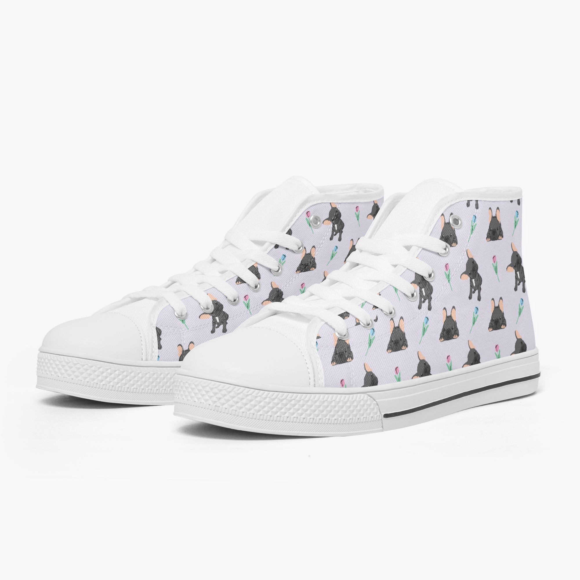 Charlotte - Classic High-Top Canvas Shoes