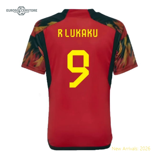 Comfortable Kids Football Team R Lukaku Jersey 2022-2023 Easy-care