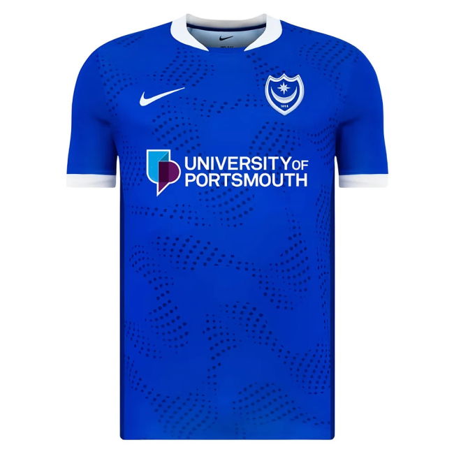 Authorized 2025-2026 Portsmouth Home Shirt (Swift 8) Comfortable Wear